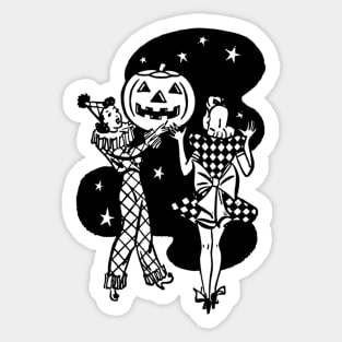 Halloween retro style Sticker